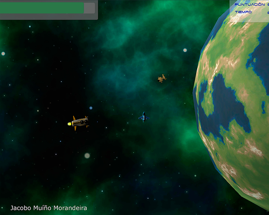 xogo de naves espaciais